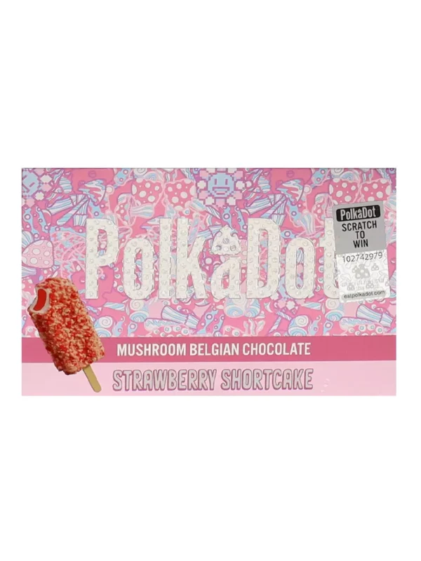 Strawberry Shortcake PolkaDot Chocolate Bar